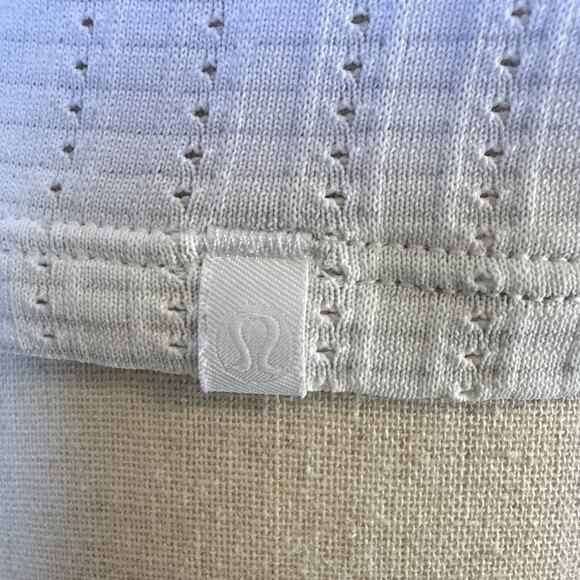 Lululemon Train to Be Tank Top Womens Size 4 White Lightweight - Picture 5 of 6